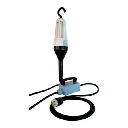 Lind Equipment Low Volt. CFL Exp. Proof Hand Lamp, 12V Trans, 26W Quad Tube, 50' Cord w/Plug GSFB50